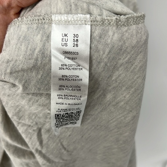 ASOS women’s gray dress size 26 - Picture 5 of 7